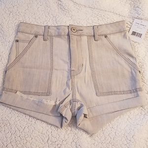 Free people jean shorts